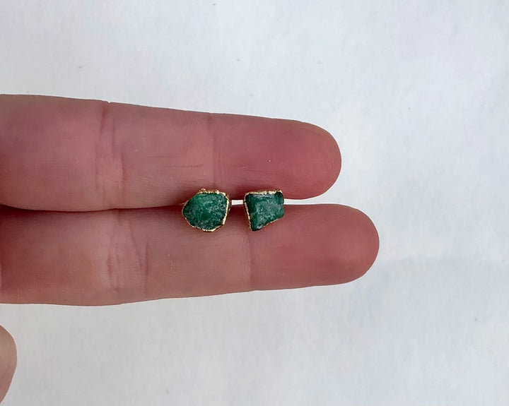 Emerald Studs