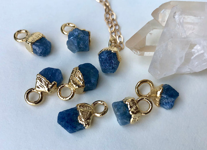 Sapphire Drop Necklace