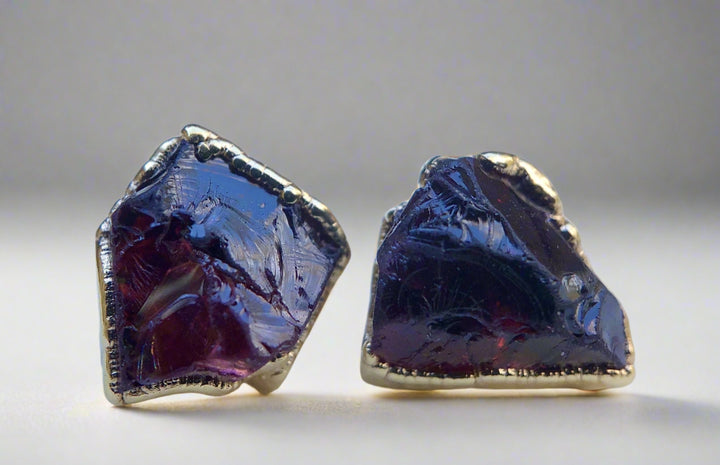Garnet Studs