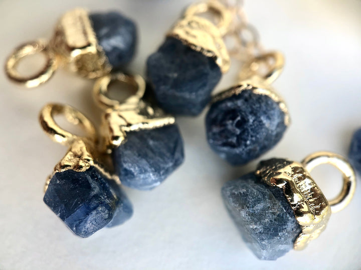Sapphire Drop Necklace