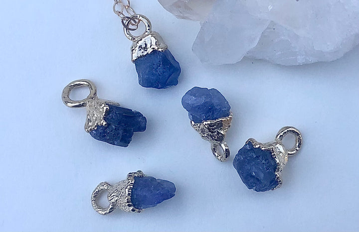 Tanzanite Drop Necklace