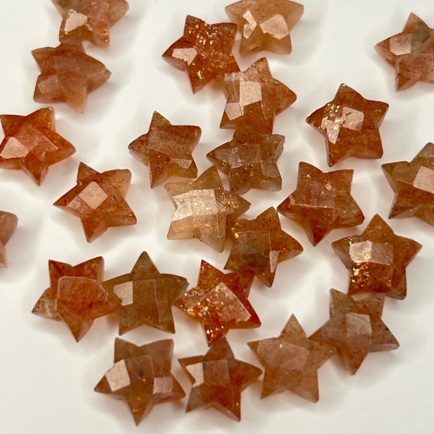 Sunstone Star Cord Necklace