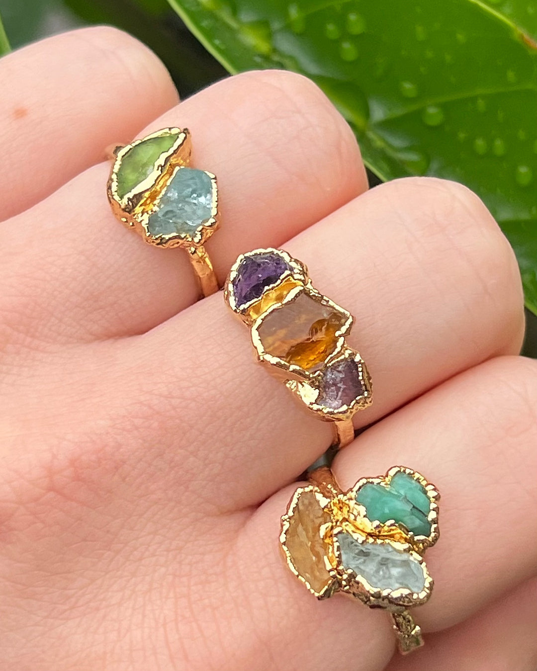 CUSTOM BIRTHSTONE RING