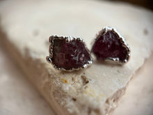 Load image into Gallery viewer, Pink Tourmaline Studs