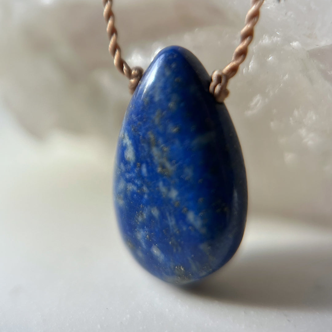 Lapis Lazuli Cord Necklace