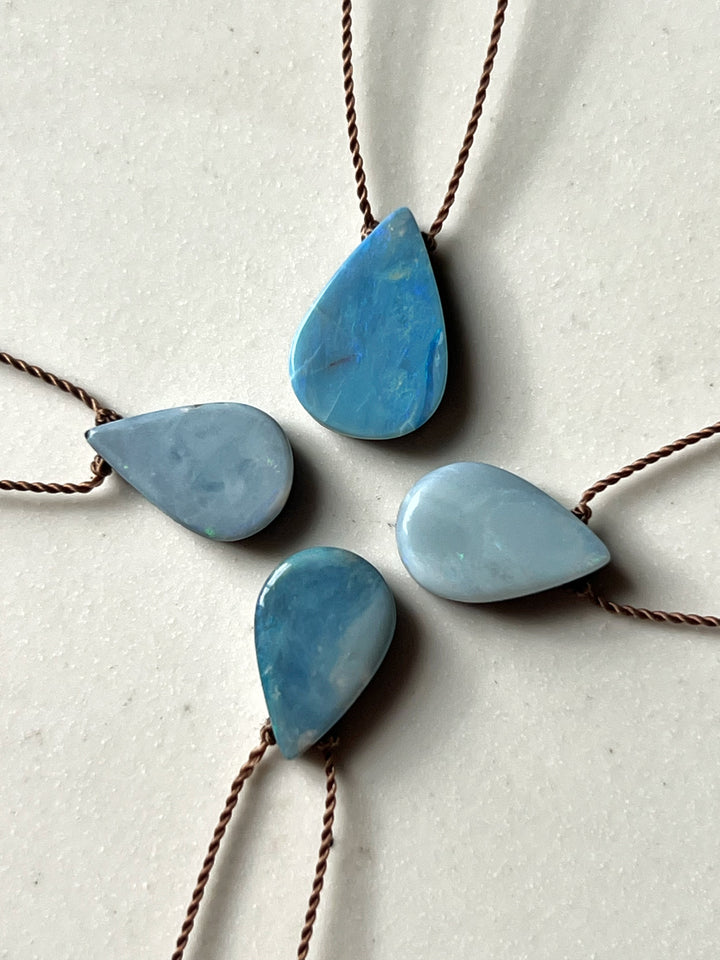 Opal Cord Necklace