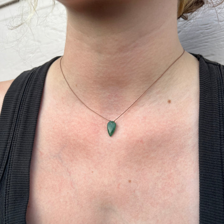 Aventurine Cord Necklace