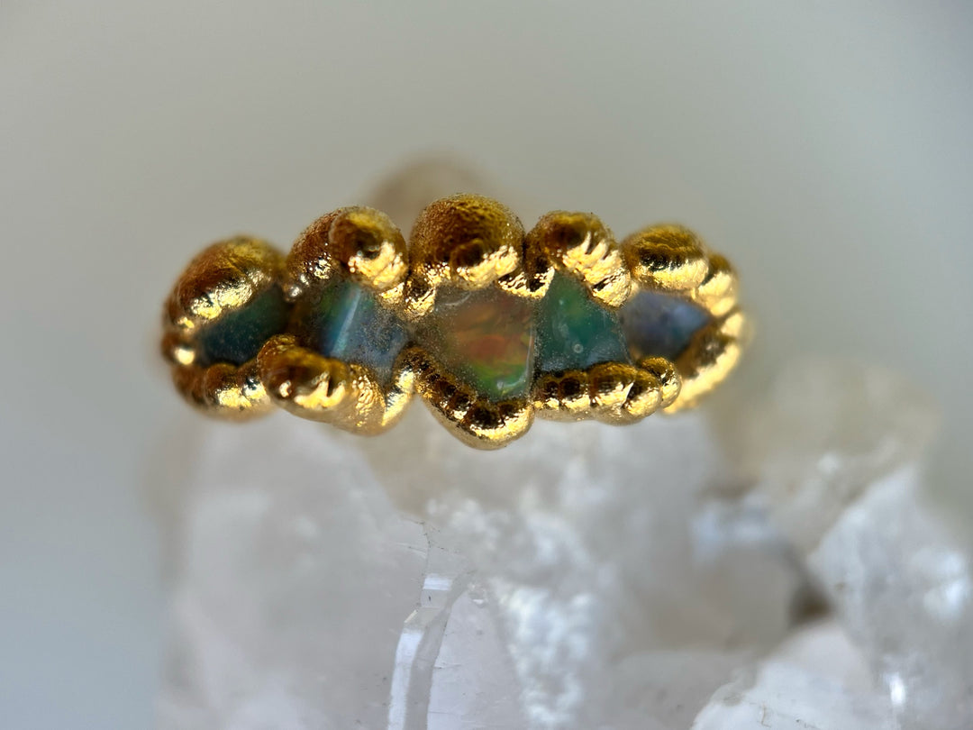 Ethiopian Opal Ring