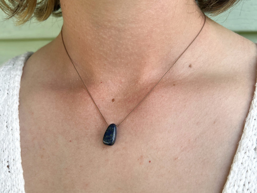 Lapis Lazuli Cord Necklace