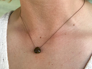 Labradorite Cord Necklace