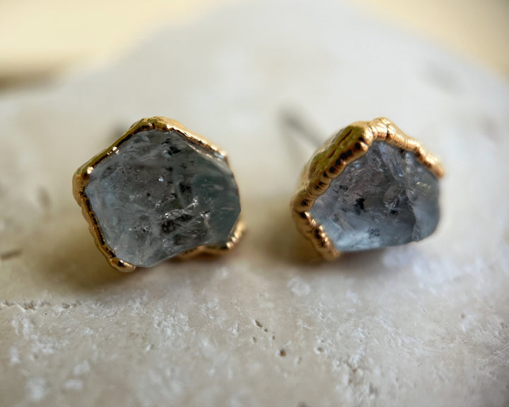 Herkimer Diamond Studs