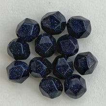 Load image into Gallery viewer, Blue Sandstone Star Cord Necklace