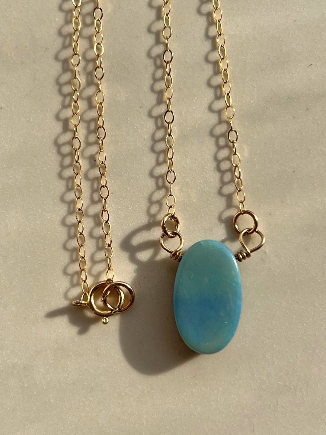 Australian Boulder Opal Pendant 2