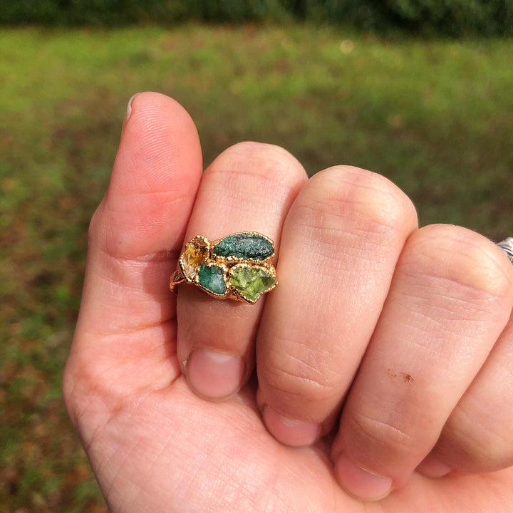 CUSTOM BIRTHSTONE RING