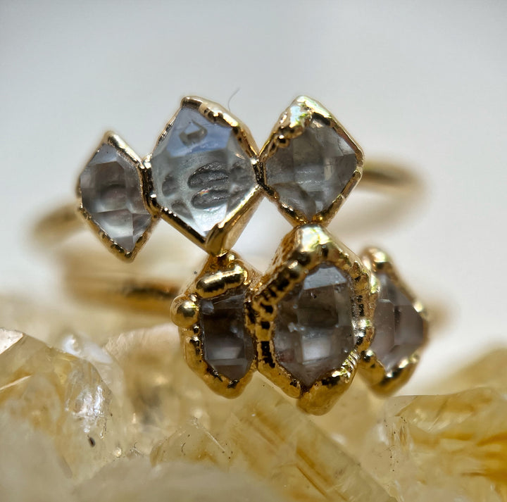 Triple Herkimer Ring