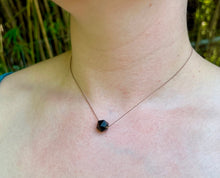 Load image into Gallery viewer, Garnet Star Cord Necklace