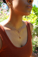 Load image into Gallery viewer, Tourmaline Drop Necklace // October