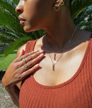 Load image into Gallery viewer, Tourmaline Drop Necklace // October