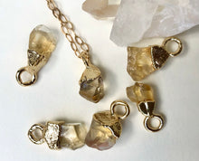 Load image into Gallery viewer, Citrine Drop Necklace // November