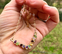 Load image into Gallery viewer, CUSTOM BIRTHSTONE NECKLACE