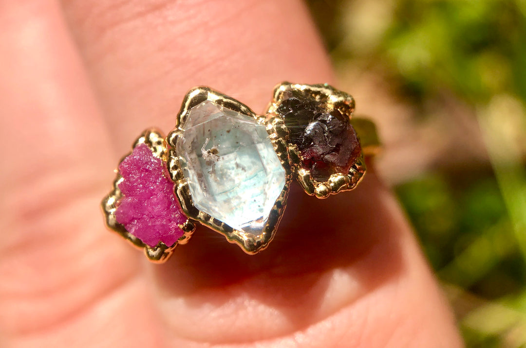 CUSTOM BIRTHSTONE RING