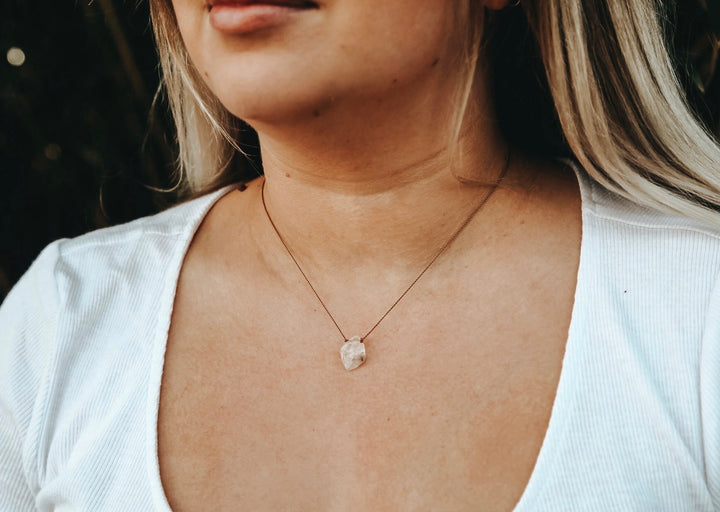 Herkimer Diamond Cord Necklace