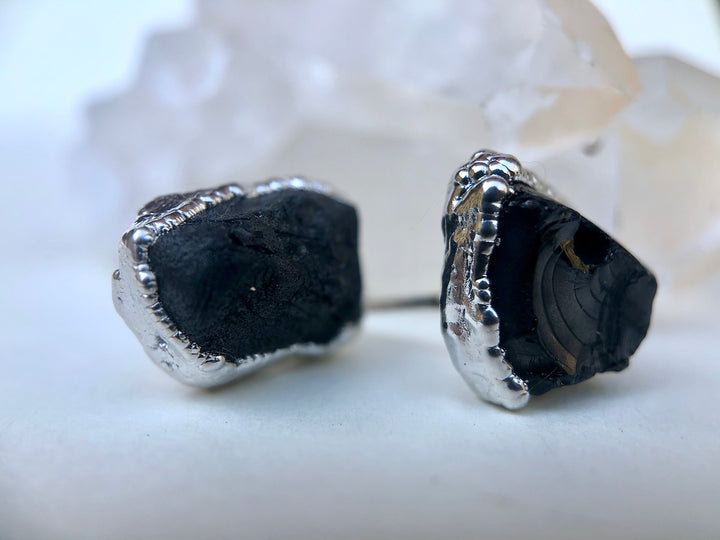 Black Spinel Studs