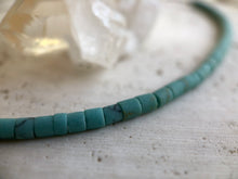 Load image into Gallery viewer, Turquoise Beaded Cord Necklace