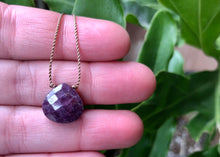 Load image into Gallery viewer, Ruby Cord Necklace