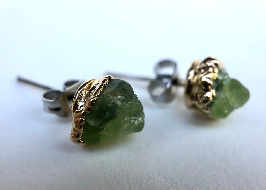 Peridot Studs