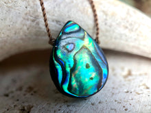 Load image into Gallery viewer, Abalone Shell Cord Necklace
