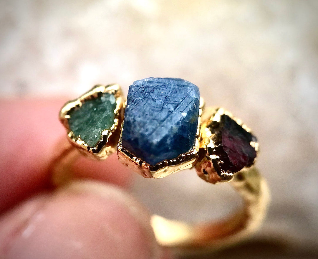 CUSTOM BIRTHSTONE RING