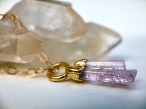 Tourmaline Drop Necklace // October