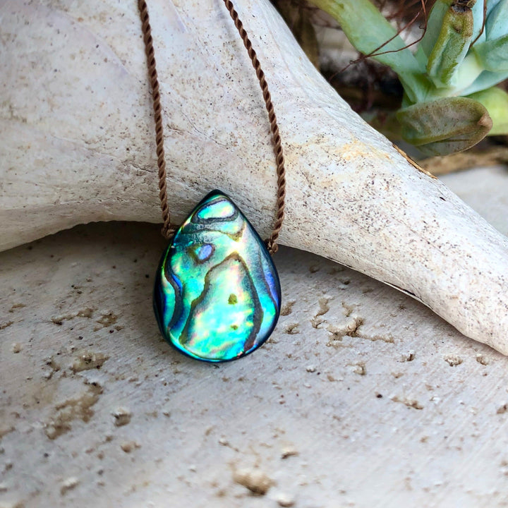 ABALONE CORD NECKLACE